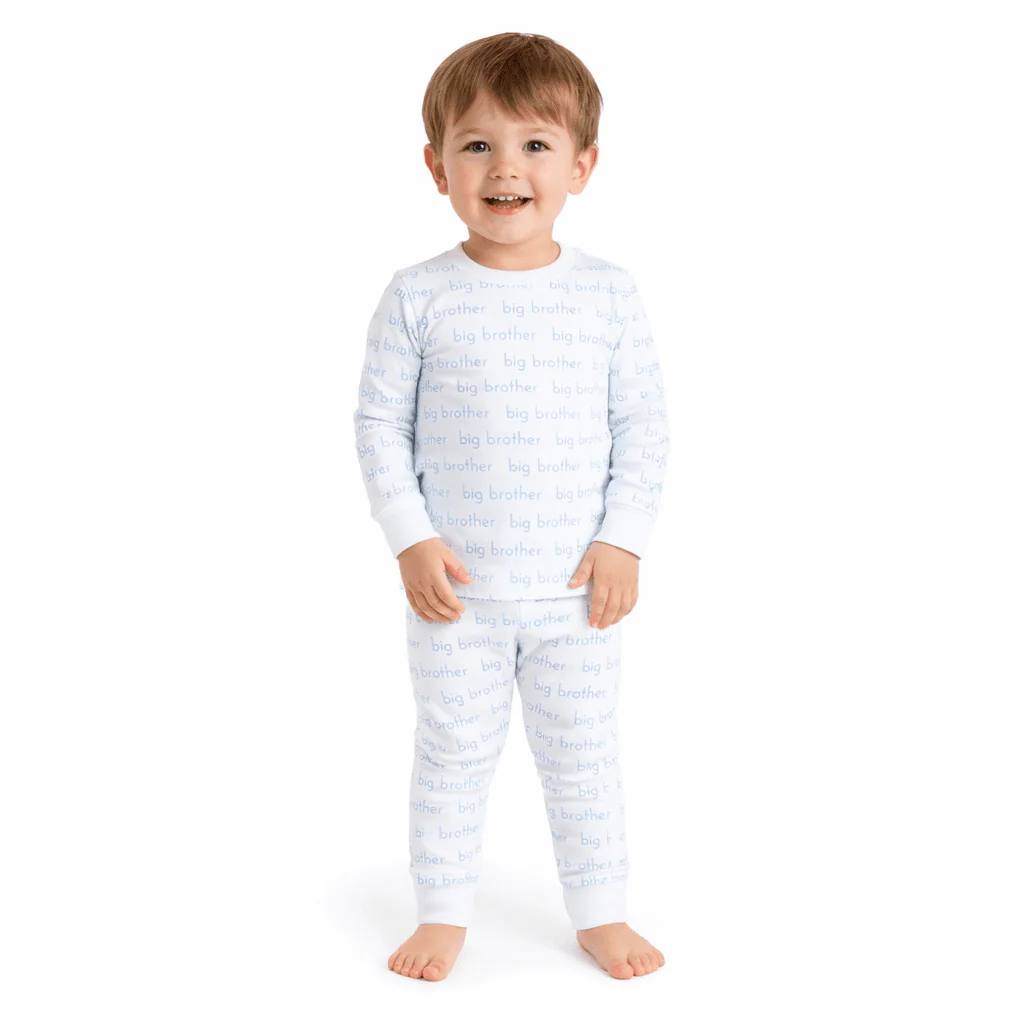 Big Brother Print Long Pajamas - Image 6