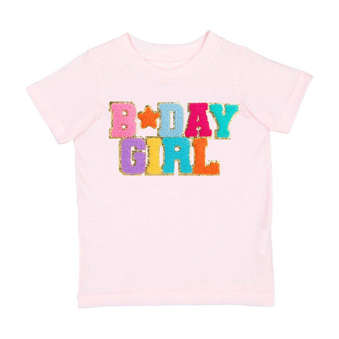 Birthday Girl Patch Short Sleeve T-Shirt - Image 3