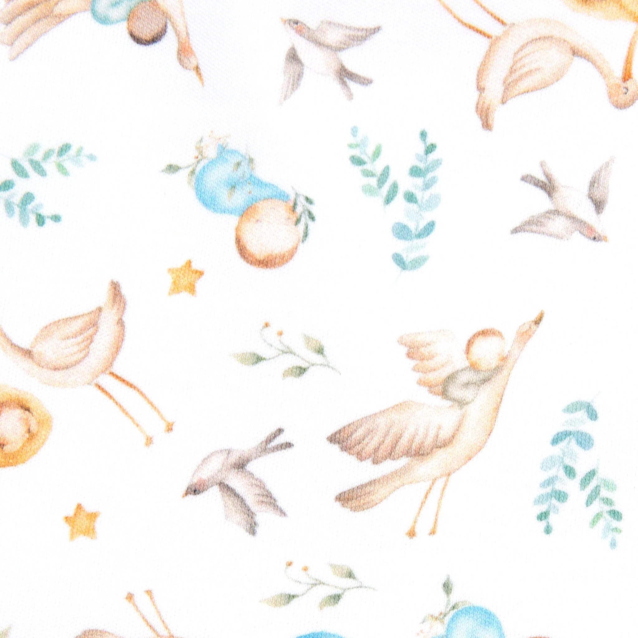 Cherished Arrivals Bib - Blue by Luna and Arlo - Image 5