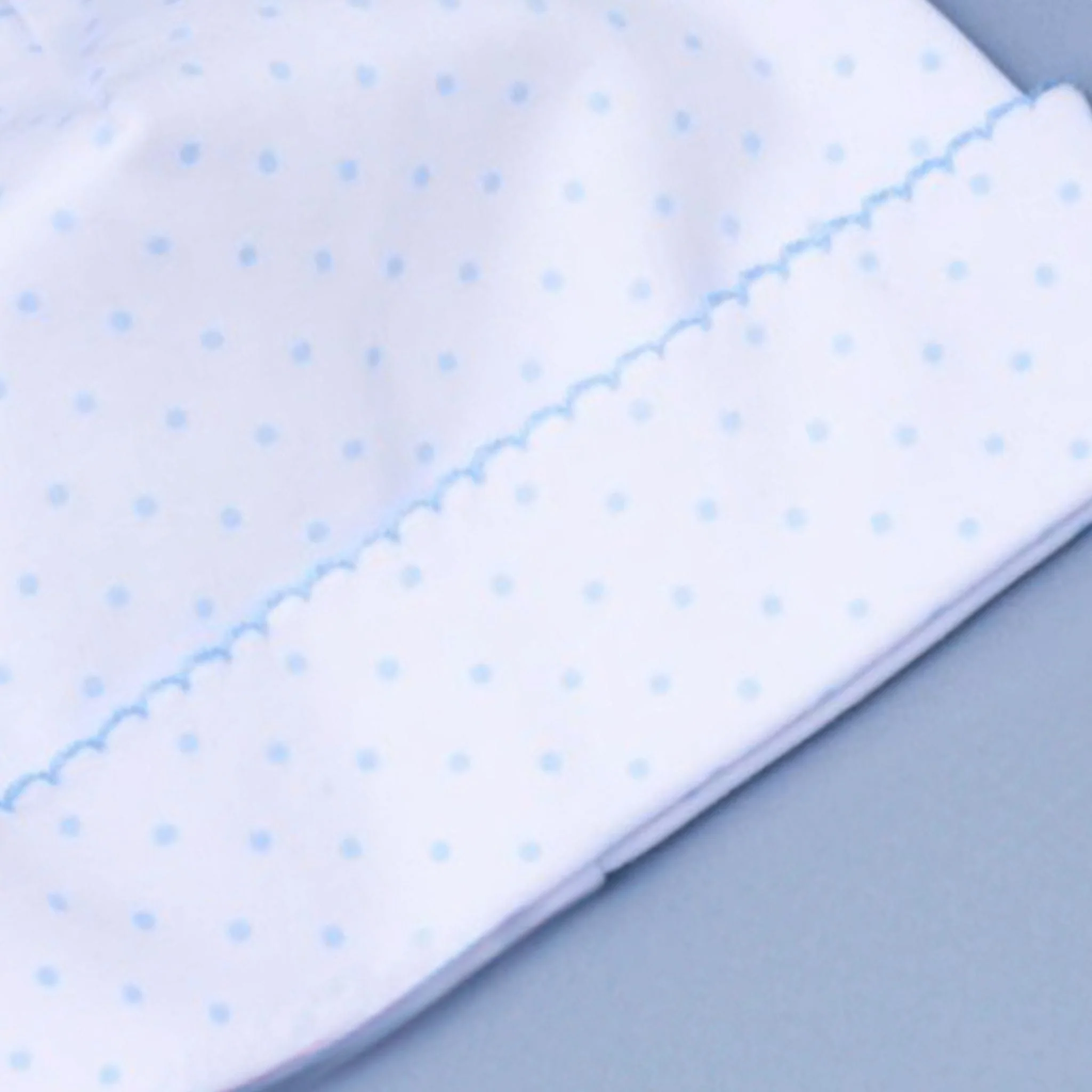 Mini Dots Hat - Blue - Image 4