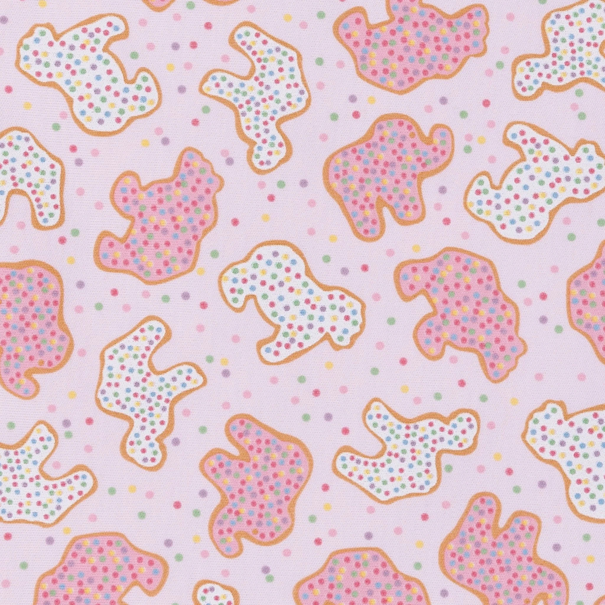 Animal Crackers Long Pajamas - Pink - Image 6