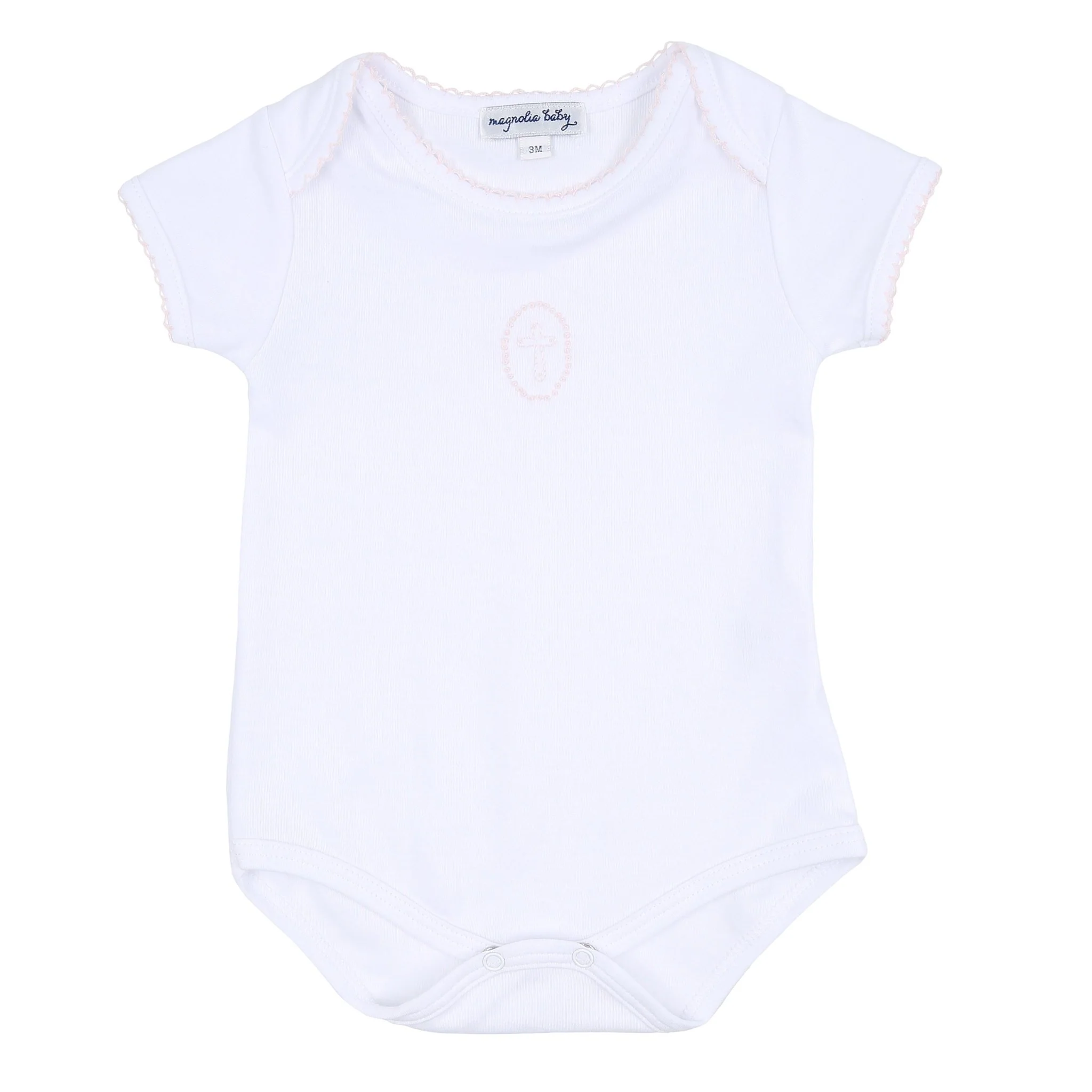 Blessed Embroidered Bodysuit - Pink - Image 4