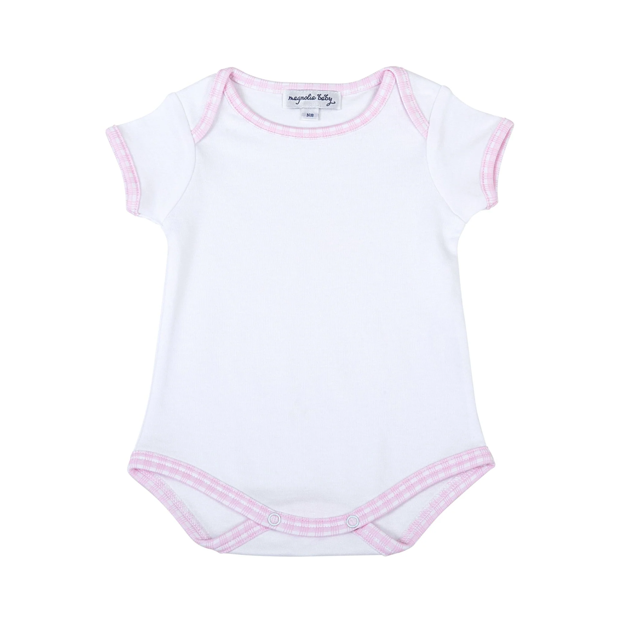 New Beginnings Short Sleeve Bodysuit - Pink - Image 3