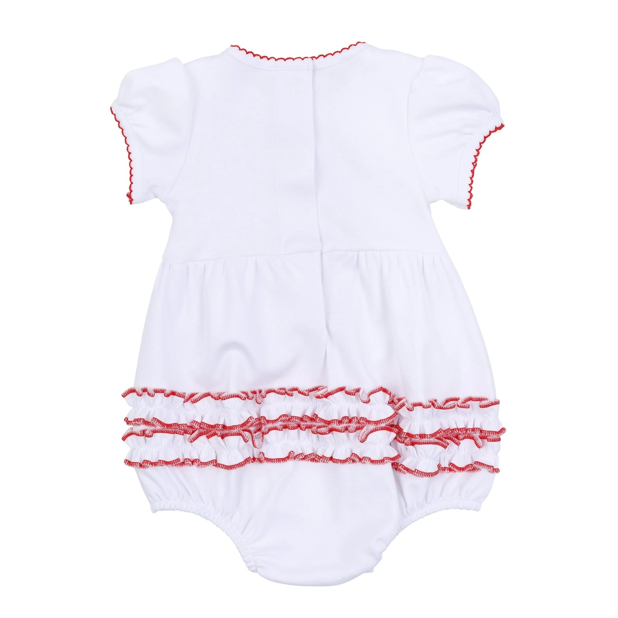 Scarlett Bows Embroidered Short Sleeve Bubble - Image 3