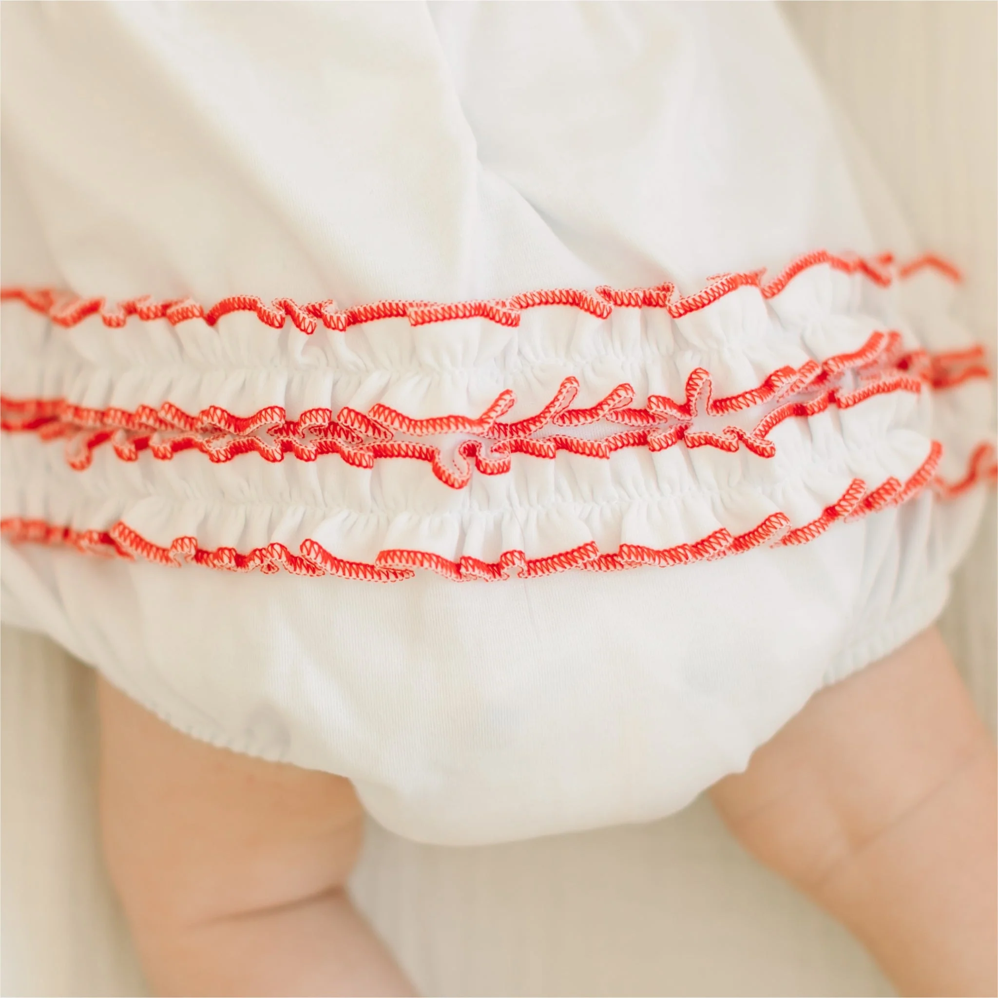 Scarlett Bows Embroidered Short Sleeve Bubble - Image 4