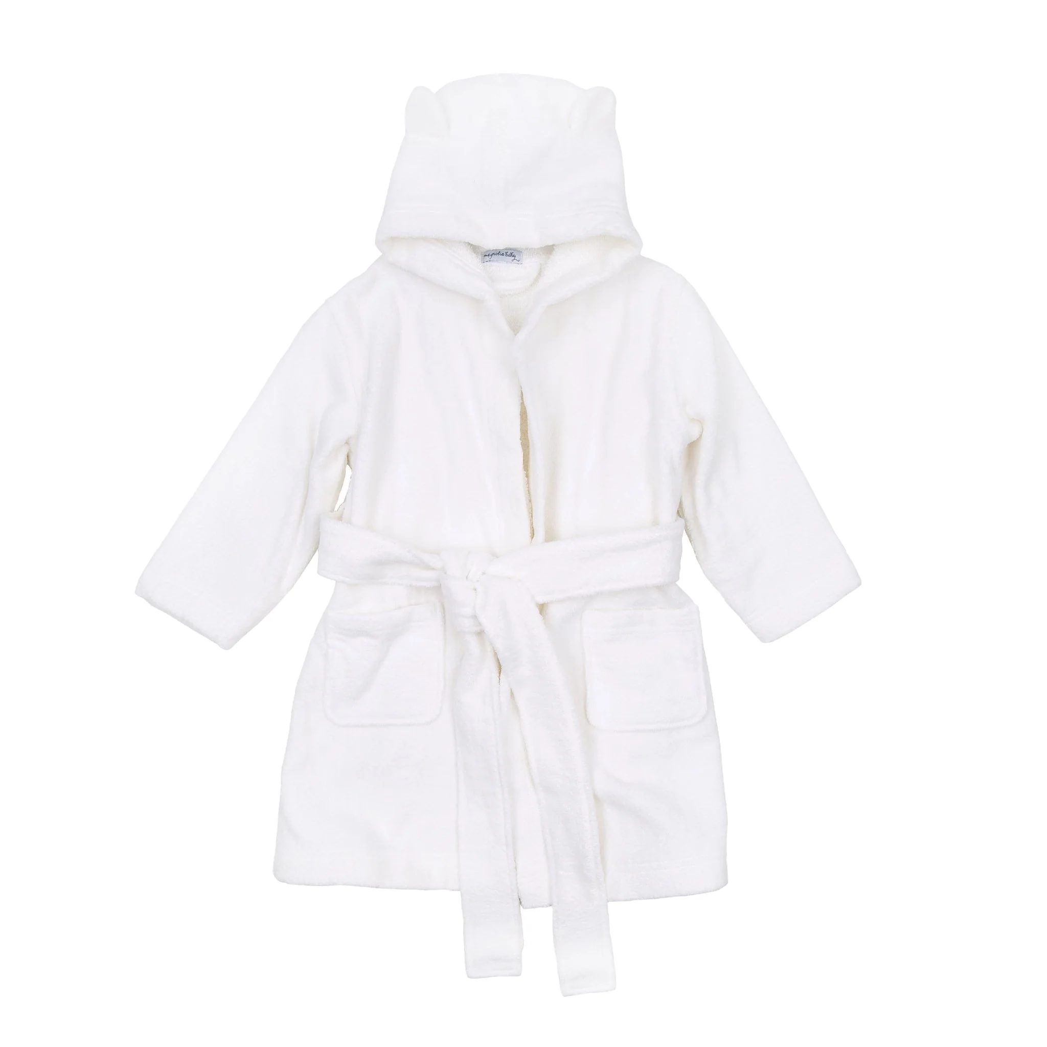 Essentials White Bathrobe - Image 4